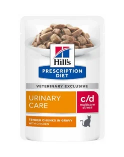 HILL'S Prescription Diet Feline c/d Urinary Stress Pollo 12 x 85g