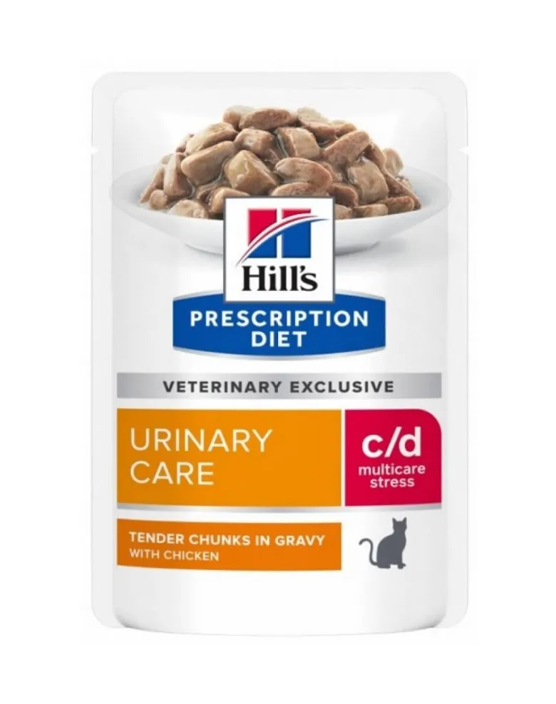 HILL'S Prescription Diet Feline c/d Urinary Stress Pollo 12 x 85g
