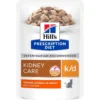 HILL'S Prescription Diet Feline k/d Kidney Care con pollo in bustina 12x85 g