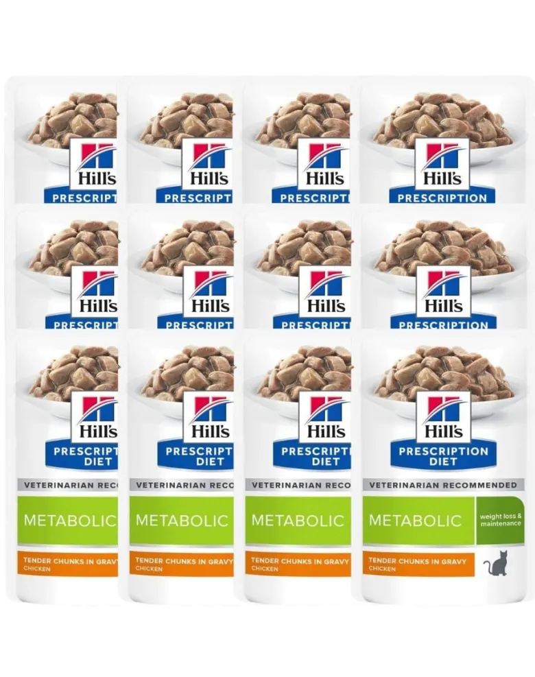 HILL'S Prescription Diet Feline Metabolic 12x85 g