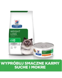 HILL'S Prescription Diet Feline r/d Weight Reduction 3 kg