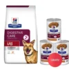 HILL'S Prescription Diet i/d Activ Biome Digestive Care Chicken Dog 12kg per cani con apparato digerente sensibile + 3 scatolette