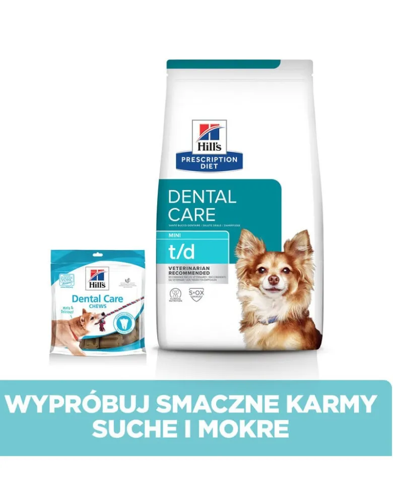 HILL'S Prescription Diet t/d Canine Mini 3 kg