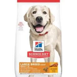 HILL'S Science Plan Adult Light Large breed con pollo 14kg + 3 scatolette GRATIS