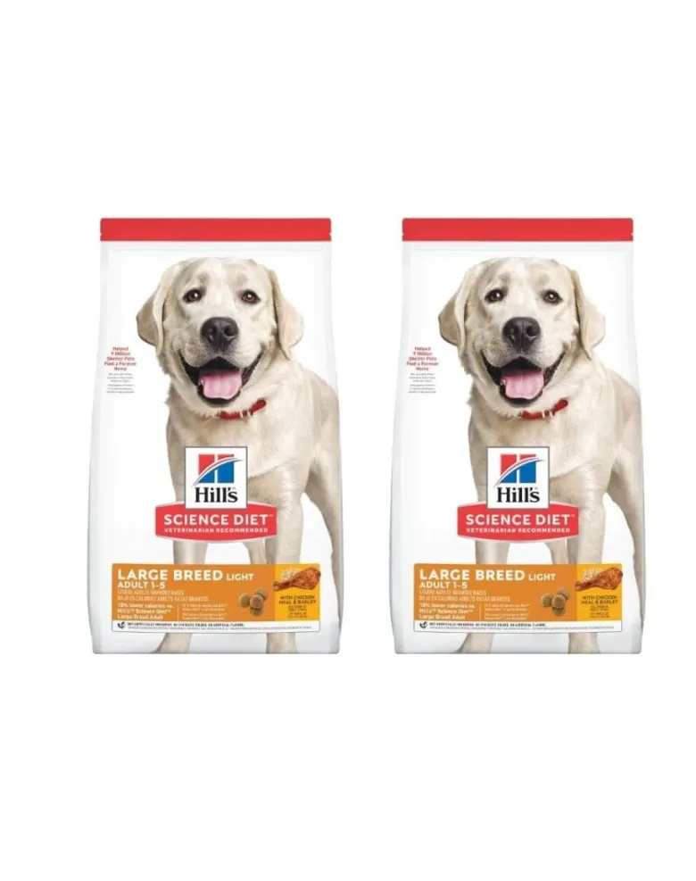 HILL'S Science Plan Adult Light Large breed con pollo 28 kg (2x14 kg)