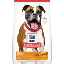 HILL'S Science Plan Adult Light Medium breed con pollo 14kg + 3 scatolette GRATIS