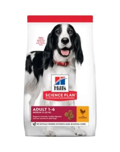 HILL'S Science Plan Adult Medium breed cibo secco con pollo 14 kg