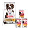 HILL'S Science Plan Canine Adult Healthy Mobility Medium Chicken 14kg supporto delle articolazioni + 3 lattine GRATIS