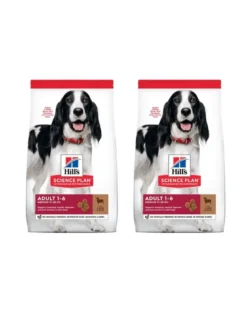 HILL'S Science Plan Canine Adult Medium Lamb & Rice con riso e agnello 36 kg (2x18 kg)