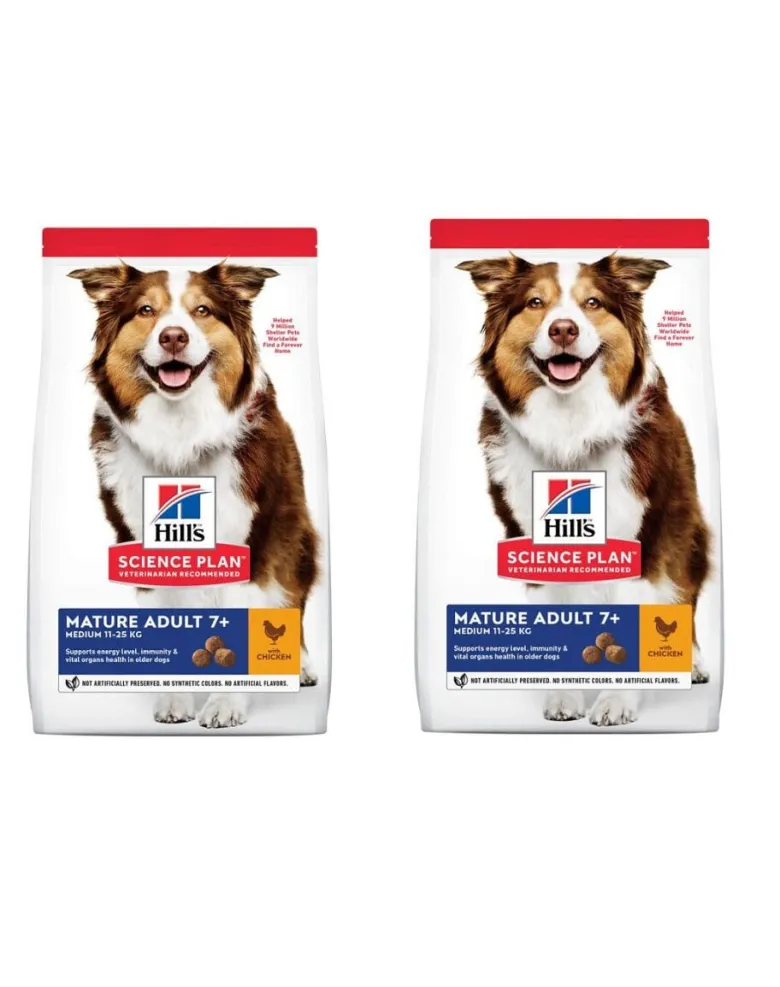 HILL'S Science Plan Canine Mature Adult Chicken New per cani anziani 28 kg (2x14 kg)