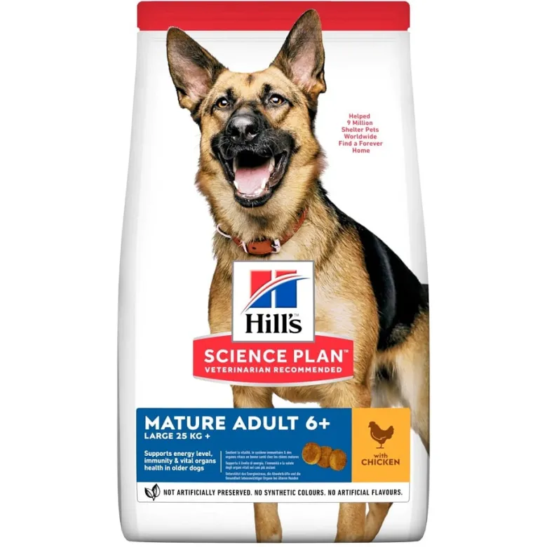 HILL'S Science Plan Canine Mature Adult 6+ Large breed Chicken 36 kg (2x18 kg)