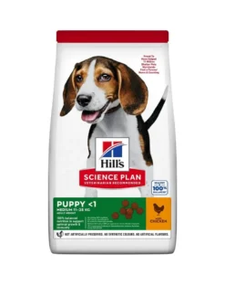 HILL'S Science Plan Canine Puppy Medium Chicken 36 kg (2x18 kg)