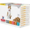 HILL'S Science Plan Feline Young Adult Sterilised Cat Multipack con il pollo, con la trota, con il tonno, con il salmone 12 x 85g