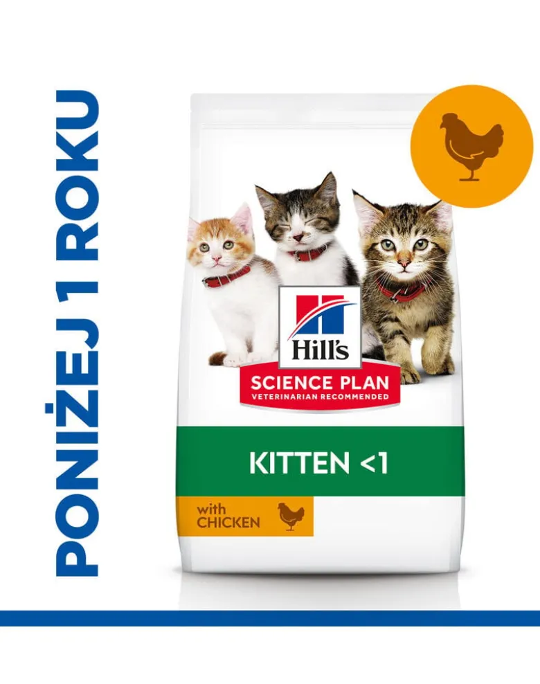 HILL'S Science Plan Kitten Healthy Development chicken 7 kg