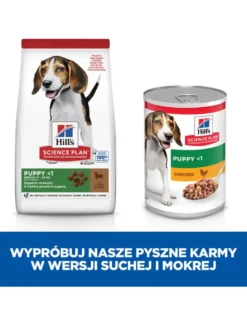 HILL'S Science Plan Puppy <1 Medium breed con riso e agnello 14kg + 3 lattine GRATIS