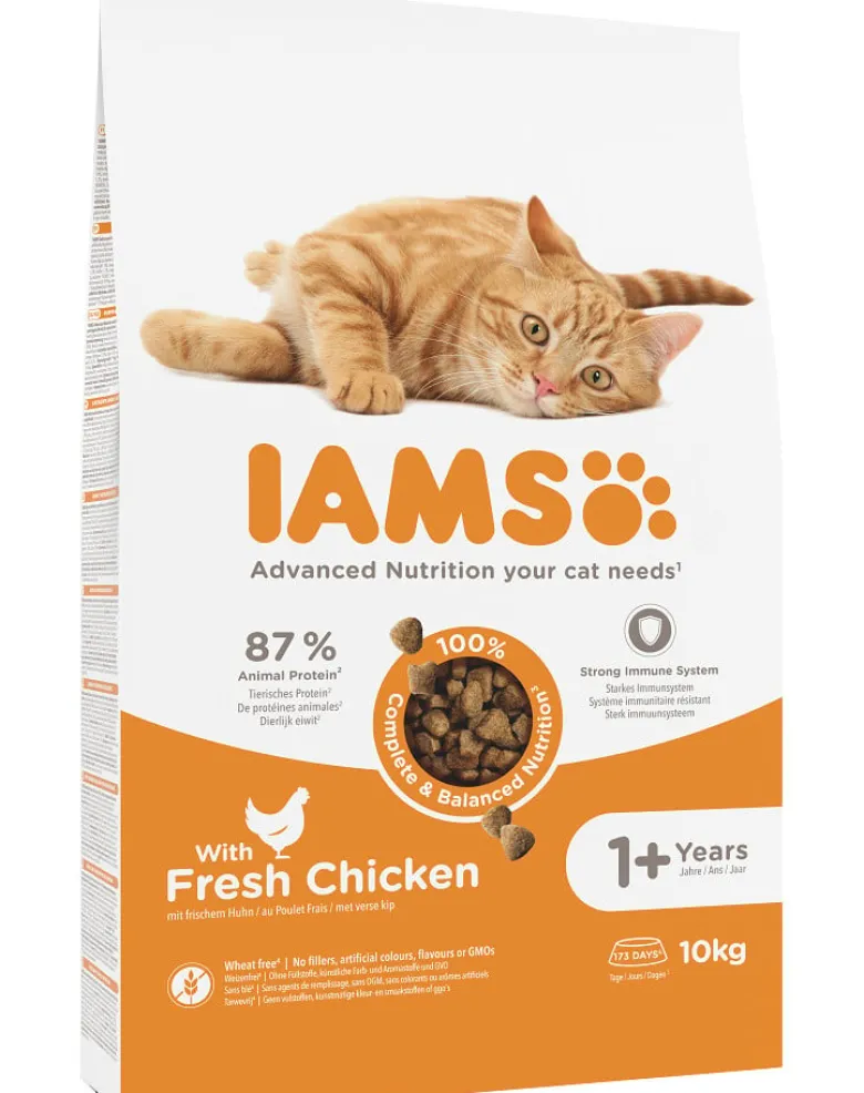 IAMS Cat Adult All Breeds Chicken 10kg