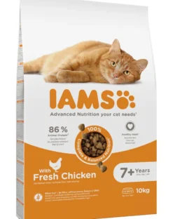IAMS Cat Senior All Breeds Chicken 10 kg