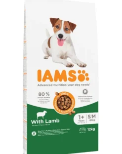 IAMS For Vitality Adult Small & Medium Breed Lamb 12 kg