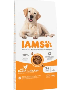 IAMS For Vitality Senior Large Breed Chicken 12 kg