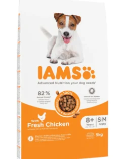 IAMS For Vitality Senior Small & Medium Breed Chicken 5 kg
