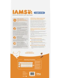 IAMS ProActive Health Adult Light in Fat for Sterilsed/Overweight dogs Chicken 12 kg