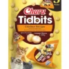 INABA Cat Churu Tidbits Chicken Recipe 3x12g bocconcini morbidi e cremosi con pollo e salmone per gatti