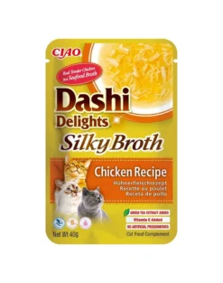 INABA Cat Dashi Delights Silky Broth Pollo 40g