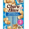 INABA Churu Bites Chicken tuna&scallop wrap 3x10g