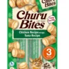 INABA Churu Bites Chicken tuna wrap 3x10g bocconcini con tonno per gatti