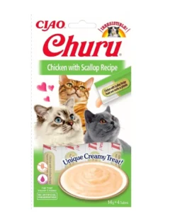 INABA Churu Cat crema per gatti pollo e capesante 56 g