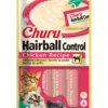 INABA Churu Hairball Chicken 4x14 g INABA snack contro boli di pelo con pollo