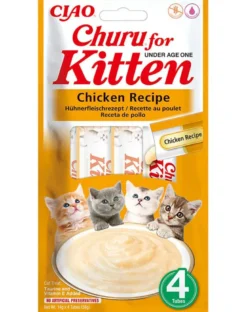 INABA Churu Kitten Chicken 4x14 g bocconcini di pollo per gattini