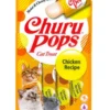 INABA Churu Pops Chicken 4 x 15g con pollo per gatti