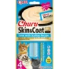 INABA Churu Skin&Coat 4x14g con tonno e capesante per gatti