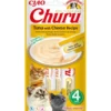 INABA Churu Tuna with cheese 4x14g