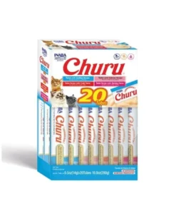 INABA Churu Varieties Tuna&Seafood 20x14g tonno e frutti di mare per gatti
