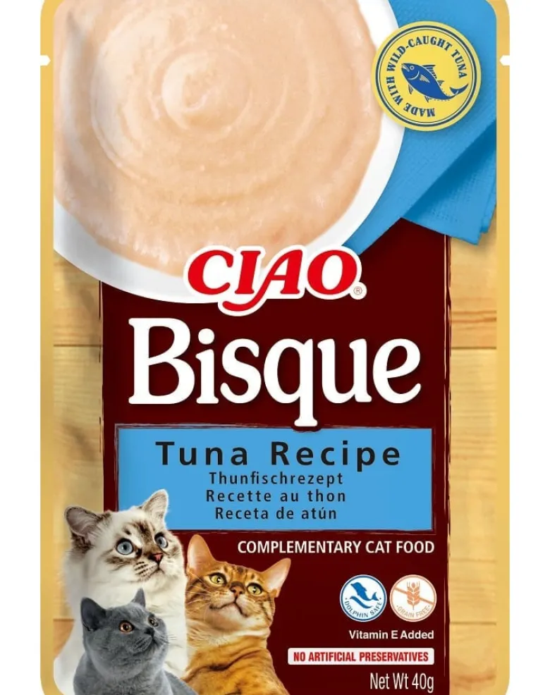 INABA CIAO Bisque Crema di tonno per gatti 40g