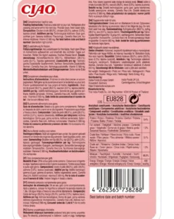 INABA CIAO Brodo di pollo e salmone per gatti 40g