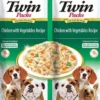 INABA Dog Twin Pollo, verdure in brodo per cani 2x40 g