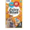 INABA Juicy Bites bocconcini umidi di pesce e cozze per gatti 33,9 g (3x11,3 g)