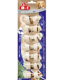 8IN1 beef delights bones xs 7 pezzi