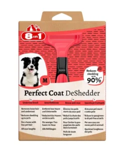 8IN1 Perfect Coat DeShedder Dog M