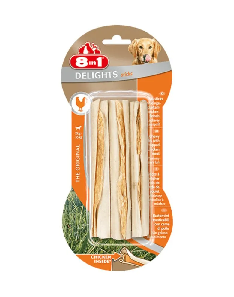 8IN1 Snack delight sticks 3 pz.