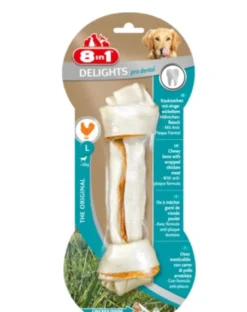 8IN1 Snack dental delights bone L 1 pz.