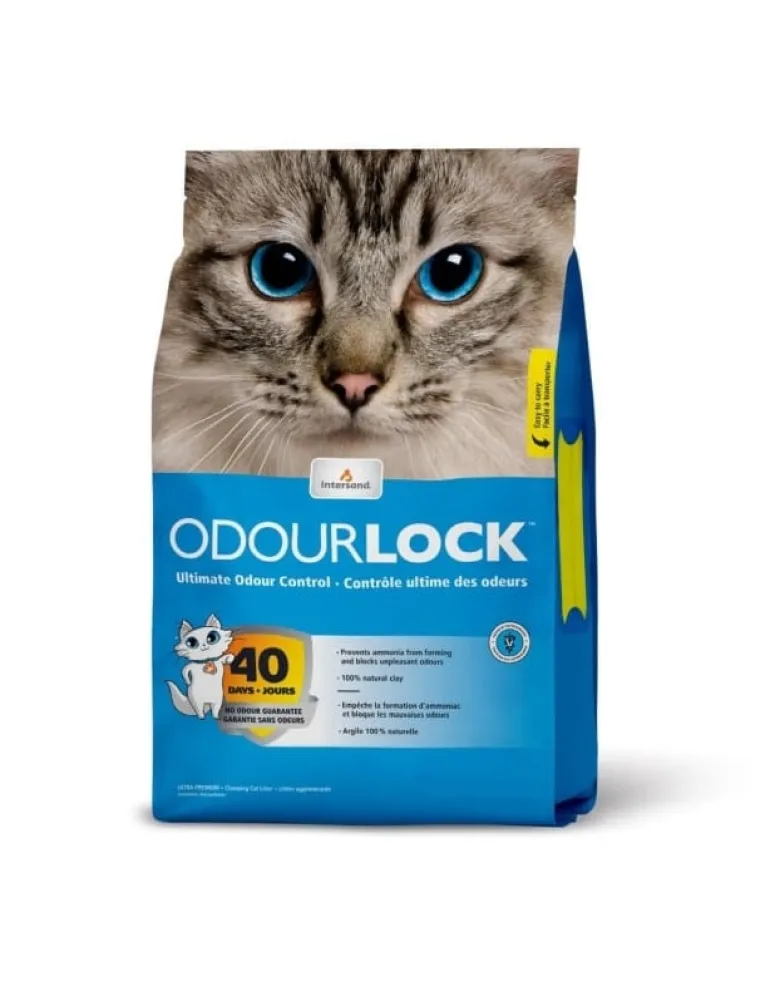 INTERSAND Odour Lock lettiera inodore per gatti 6 kg