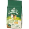 JAMES WELLBELOVED Adult 1,5 kg alimento secco completo senza cereali per gatti adulti da 1 a 7 anni ricco di tacchino