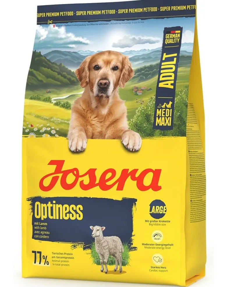 JOSERA Adult Optiness kg per cani di taglia media e grande con grandi crocchette