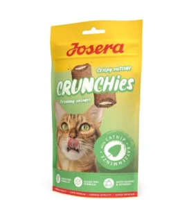 JOSERA Crunchies with Catnip 60 g croccanti snack con erba gatta per gatti