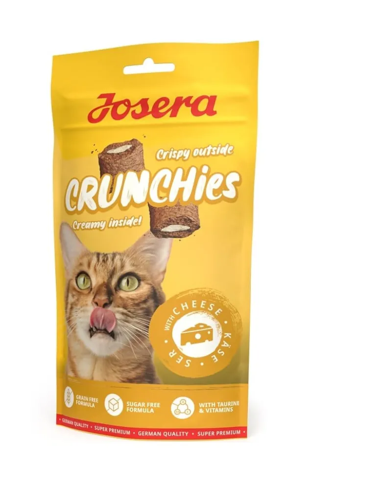 JOSERA Crunchies with Cheese 60 g croccanti snack con formaggio per gatti