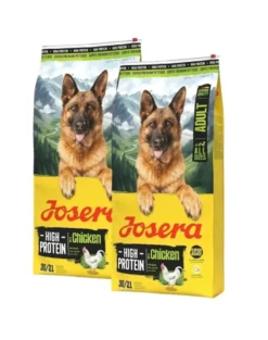 JOSERA High Protein Adult Chicken 2x12,5kg cibo ad alto contenuto energetico per cani da competizione